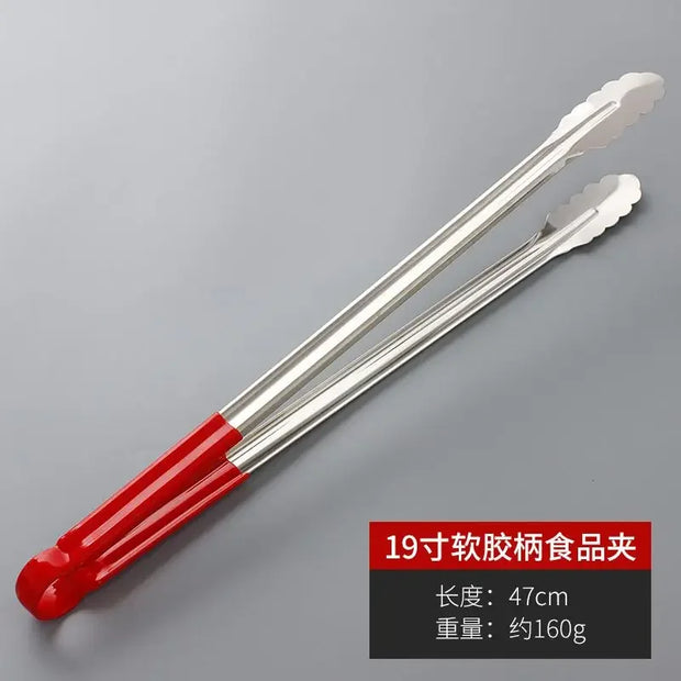 Stainless Steel Long Multi-Purpose Food Tongs