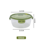 Microwave-Safe Transparent Food Storage Lunch Box