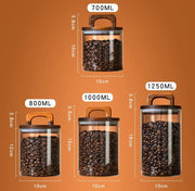 Korean Style Glass Sealed Storage Jar