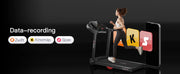 Folding Electric Treadmill for Home Use – 2.5HP Motor, LED Console, Heart Rate Monitor