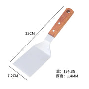 Stainless Steel Wood Handle Cooking Spatula Shovel