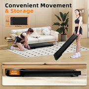 3‑in‑1 Under Desk Walking Pad Treadmill – 2.5HP, 300lb Capacity