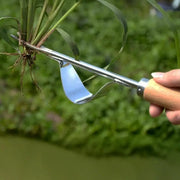 Ergonomic Stainless Steel Weeder Tool for Gardening