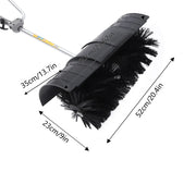 Petrol-Powered Sweeper with Nylon Brush