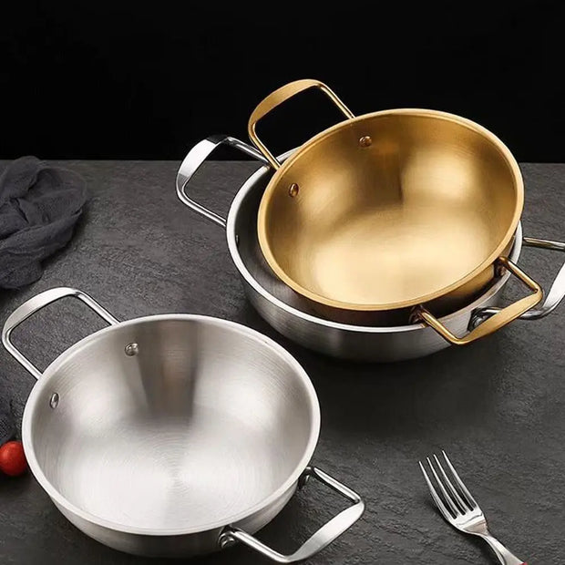 Stainless Steel Seafood Pot – Induction & Gas Compatible