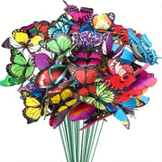 10PCS Colorful Butterfly Garden Yard Flower