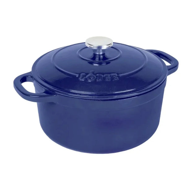 Lodge 5.5 Quart Enameled Cast Iron Dutch Oven
