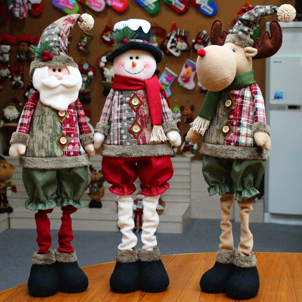 Scalable Santa, Snowman & Reindeer Christmas Doll