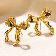 Trendy Heart Hoop Earrings Zircon Metal Women