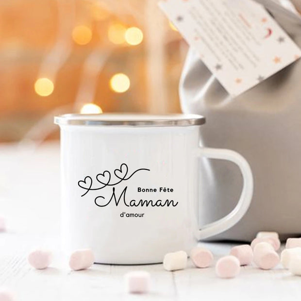 Happy Mother’s Day Enamel Coffee Mug