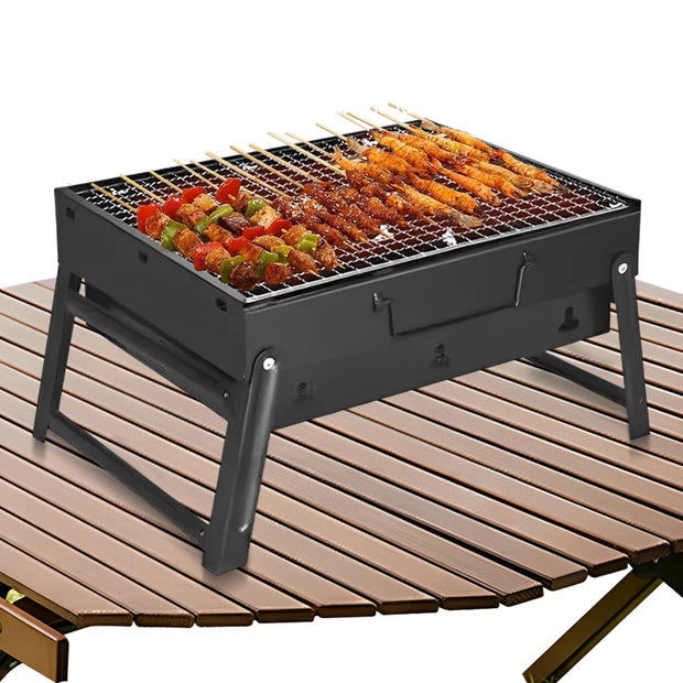 Portable Stainless Steel Charcoal Grill