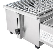 Stainless Steel Smokeless LPG Gas Grill – 4 Burners