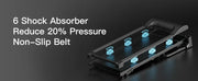 3.0HP Foldable Incline Treadmill with Sensors