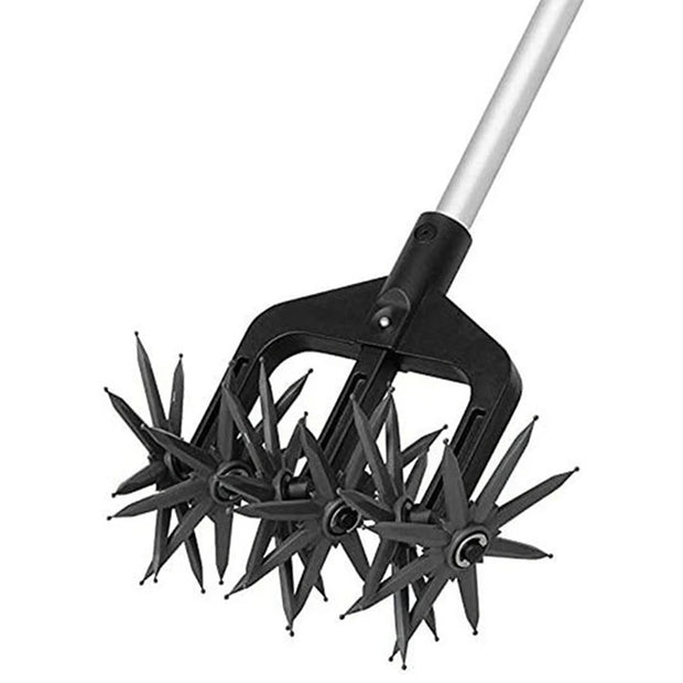 2-in-1 Garden Soil Scarifier & Rotary Tiller