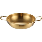 Single-Person Stainless Steel Hotpot with Handles
