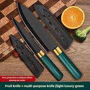 Professional 7-Piece Stainless Steel Kitchen Knife Set