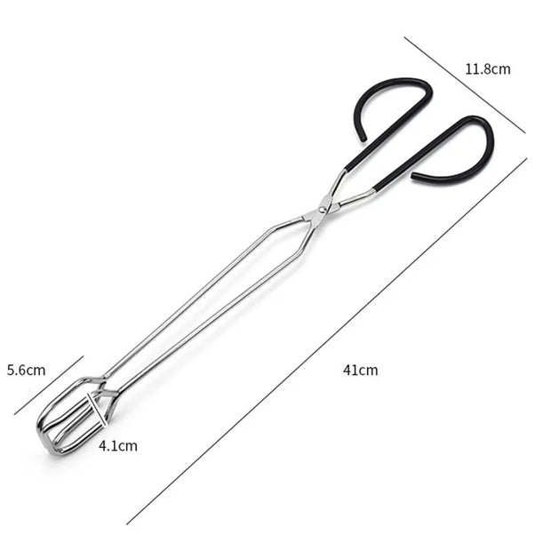 Extra Long Stainless Steel BBQ Tongs