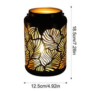 Vintage Hollow Metal Tealight Candle Holder Ornament