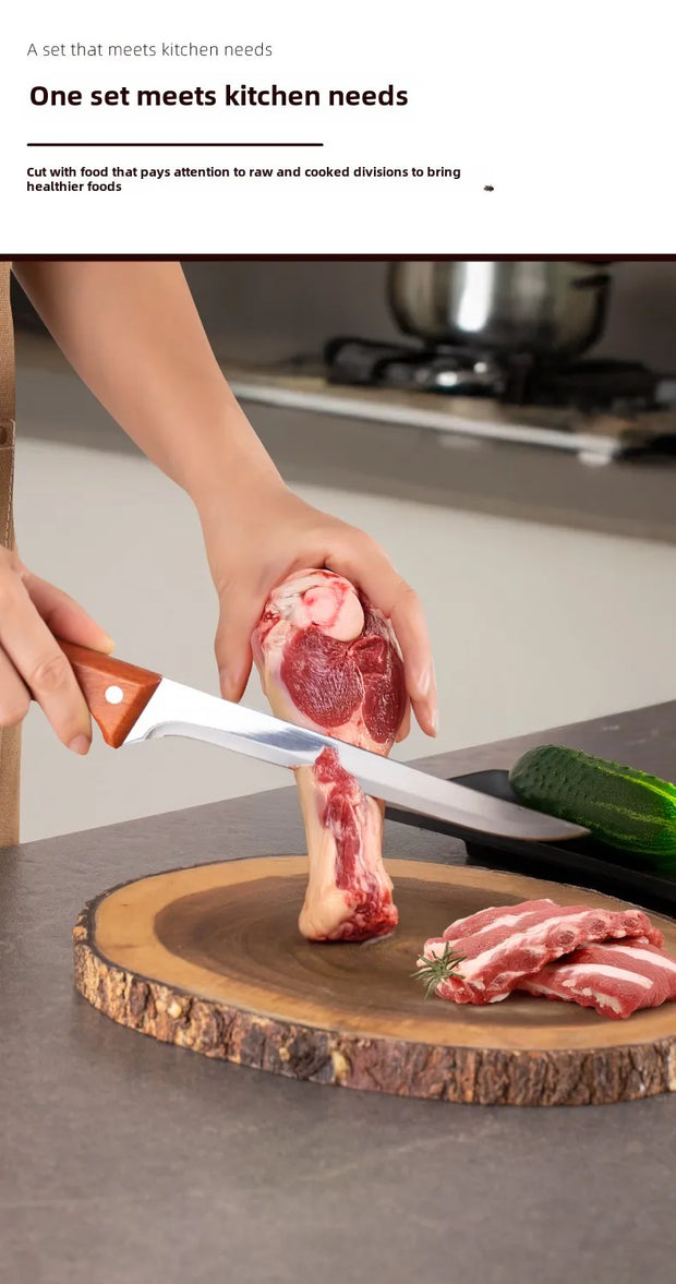 Premium Stainless Steel Kitchen Knife – Razor-Sharp & Ergonomic Design