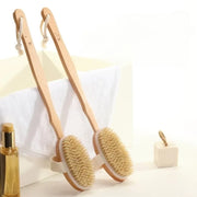 Detachable Wooden Bath Brush Set