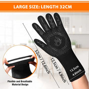 BBQ Heat-Resistant Non-Stick Fabric Glove