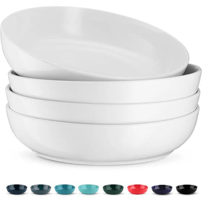 40oz Ceramic Serving Bowls – Set of 4