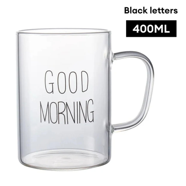 Nordic Heat-Resistant Glass Milk Coffee Office Cup