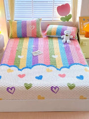 Kids Cartoon Fitted Sheet – Soft & Durable 100% Polyester Bed Cover