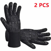 BBQ Heat-Resistant Silicone Oven Gloves