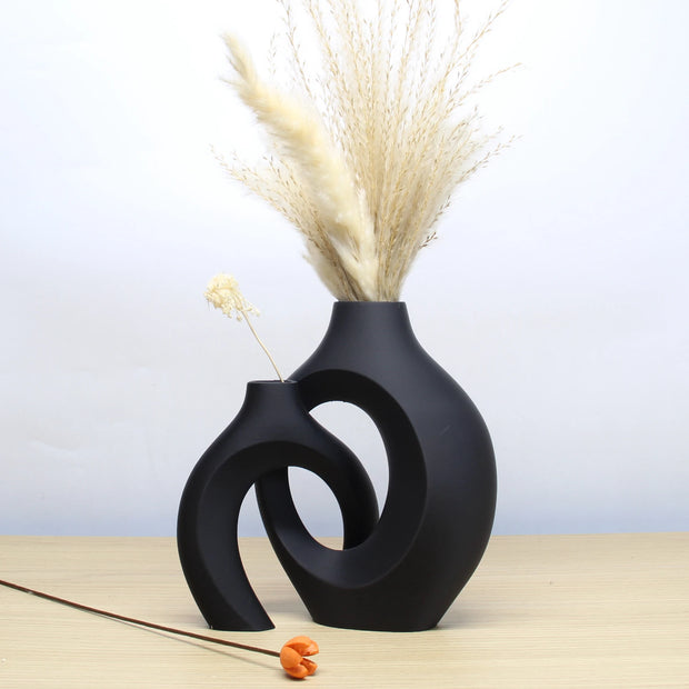 2-Piece Bohemian Vase Set