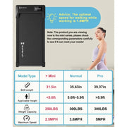 SuperRun Walking Pad Treadmill – with PitPat App, Quiet & LED Display