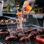 Stainless Steel BBQ Mesh with Handle