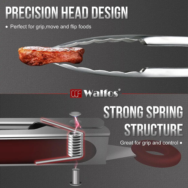 stainless steel tongs