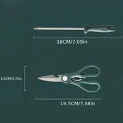 Professional 7-Piece Stainless Steel Kitchen Knife Set