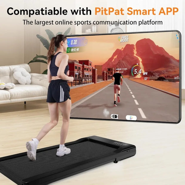3‑in‑1 Under Desk Walking Pad Treadmill – 2.5HP, 300lb Capacity