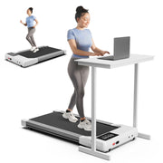 3-in-1 Silent Treadmill, 2.5HP, 300LBS