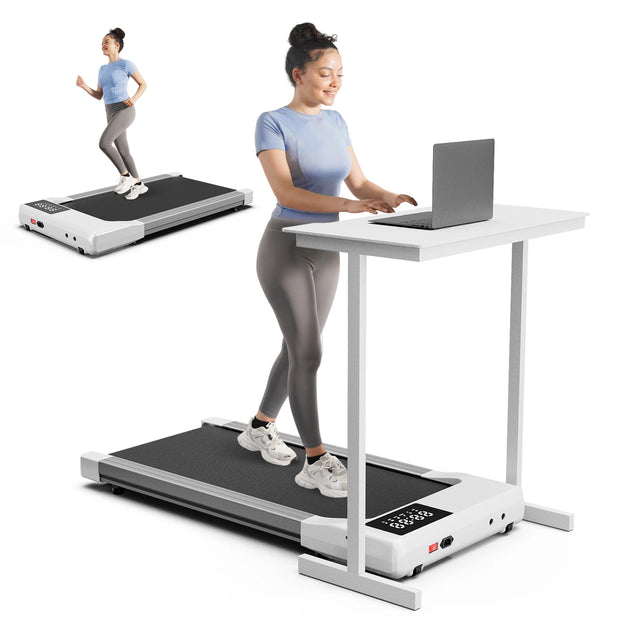3-in-1 Silent Treadmill, 2.5HP, 300LBS