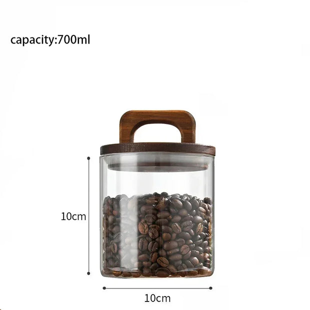 Korean Style Glass Sealed Storage Jar