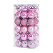 36pcs 4cm Christmas Tree Hanging Ornaments