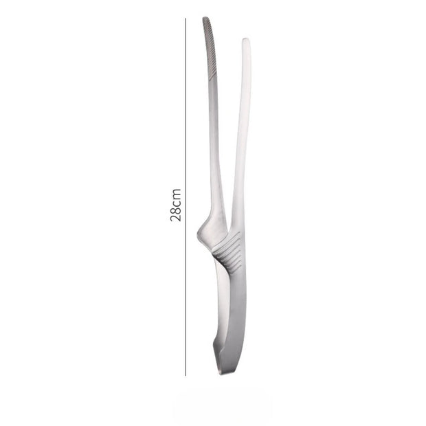 304 Stainless Steel Long Handle BBQ Tongs