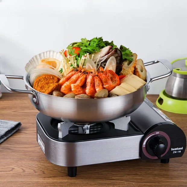 Stainless Steel Saucepan with Handle — Versatile