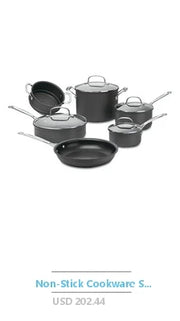 Diamond Infused Ceramic Nonstick Cookware Set 12-Piece