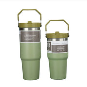 Stainless Steel Thermos Travel Cup Hot Cold Insulated