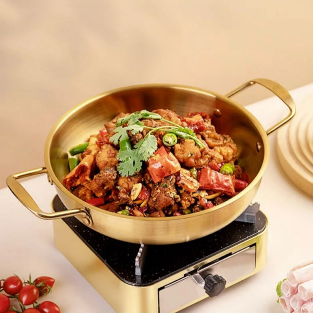 Stainless Steel Saucepan with Handle — Versatile