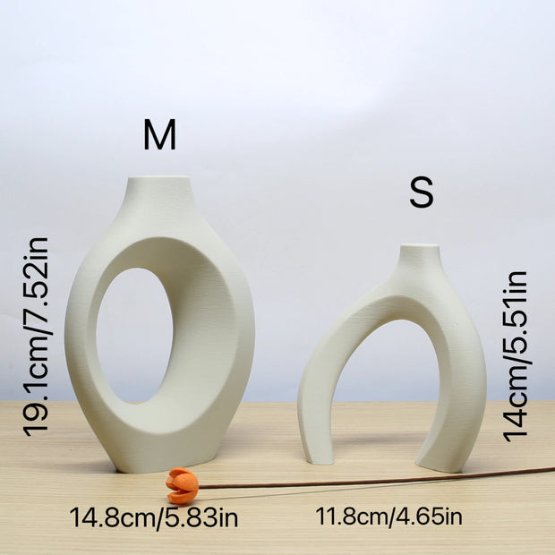 2-Piece Bohemian Vase Set