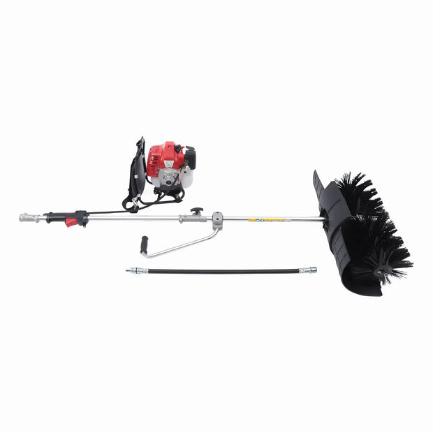 Petrol-Powered Sweeper with Nylon Brush
