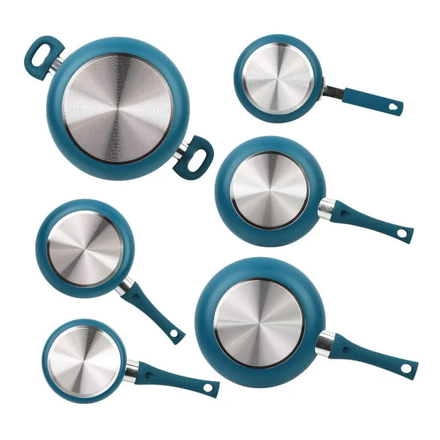 12-Piece Nonstick Ceramic Aluminum Cookware Set