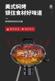 Portable Charcoal Grill Outdoor BBQ Barbecue Stove