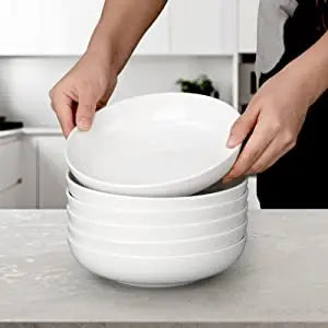 6-Pack Ceramic Pasta & Soup Bowls