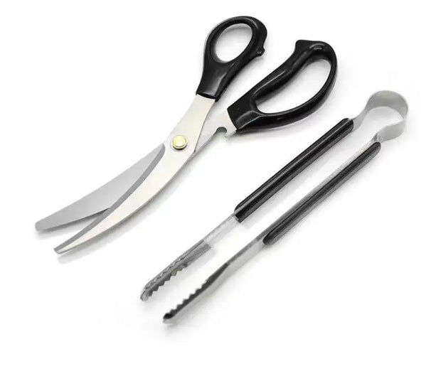 BBQ Chicken Scissors and Food Clip Set